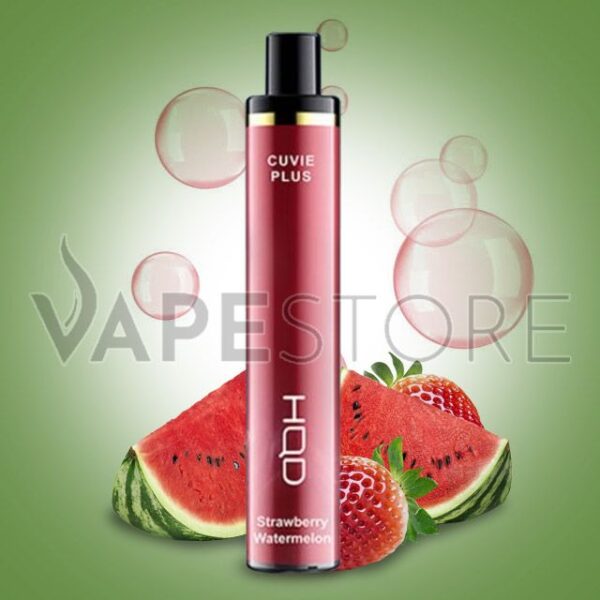 HQD CUVIE PLUS 1200 PUFFS STRAWBERRY WATERMELON DISPOSABLE POD VAPE