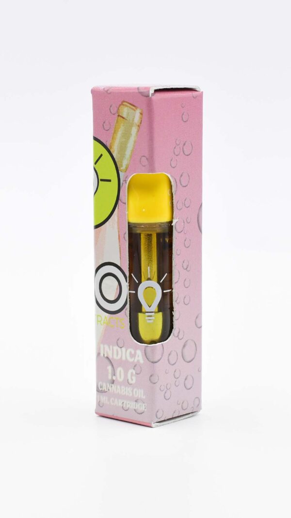 Glo x Polka Dot: Premium Cannabis Extract Cartridges Pink Champagne